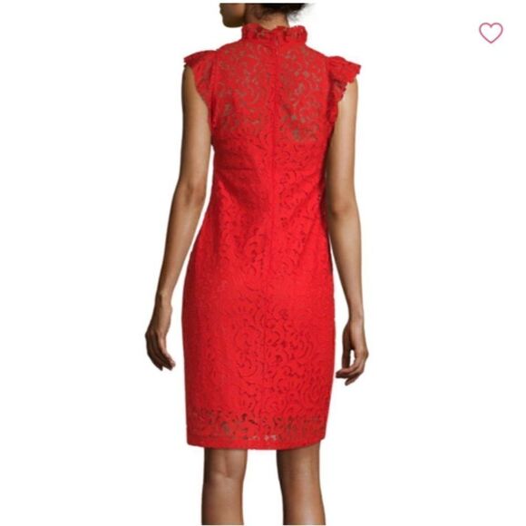 NWT MSRP $189 Alexia Admor Lace Sleeveless Sheath Dress - Picture 2 of 11
